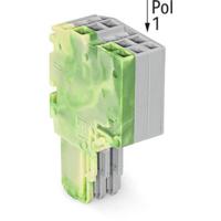 WAGO 2020-203/000-037 Connector, female Groen, Geel, Grijs 50 stuk(s) - thumbnail