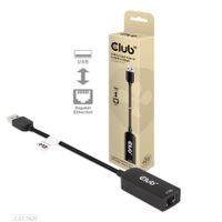 Club 3D USB-A 3.2 Gen1 > RJ-45 2.5Gbps adapter 0,16 meter - thumbnail