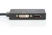 Digitus AV Converter AK-330403-002-S [HDMI - DVI, VGA, DisplayPort] 3840 x 2160 Pixel - thumbnail