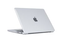 Lunso MacBook Pro 16 inch M1/M2 (2021-2023) cover hoes - case - Glanzend Transparant - thumbnail