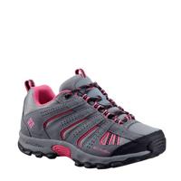 Columbia North Plain outdoor wandelschoenen grijs/fuchsia kids