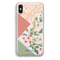 Sweet heaven geometrics: iPhone X Transparant Hoesje