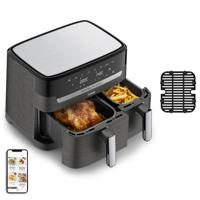 Tefal Dual Easy Fry & Grill Easy Fry & Grill Dual EY905B 8.3L XXL heteluchtfriteuse met dubbele lades grijs - thumbnail