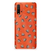 TPU bumper voor Xiaomi Poco M3 Poep Emojis