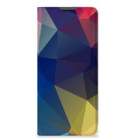 Motorola Moto G51 5G Stand Case Polygon Dark - thumbnail