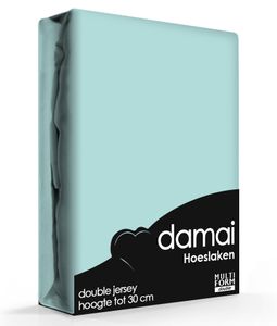 Damai Multiform Double Jersey Hoeslaken Mineral-140 x 200/210/220 cm