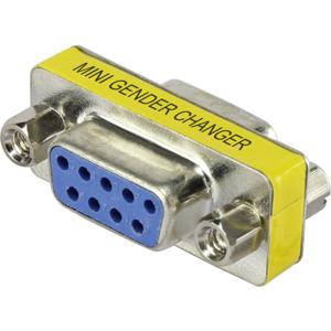 Renkforce Serieel Adapter [1x D-sub bus 9-polig - 1x D-sub bus 9-polig] Geel