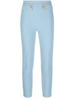 Elisabetta Franchi pantalon de tailleur à taille haute - Bleu - thumbnail