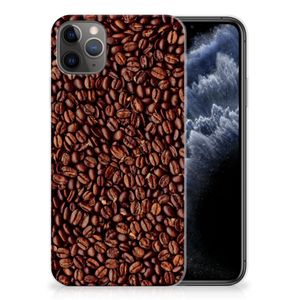 Apple iPhone 11 Pro Max Siliconen Case Koffiebonen