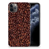 Apple iPhone 11 Pro Max Siliconen Case Koffiebonen