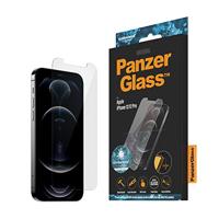 PanzerGlass 2708 Antibacteriële beschermglas geschikt voor Apple iPhone 12/12 Pro, Standard Fit,Klassiek