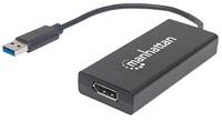 Manhattan 152327 USB 3.0 naar DisplayPort Converter 4K/UHD zwart