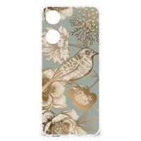 Case voor OPPO A58 | A78 5G Vintage Bird Flowers