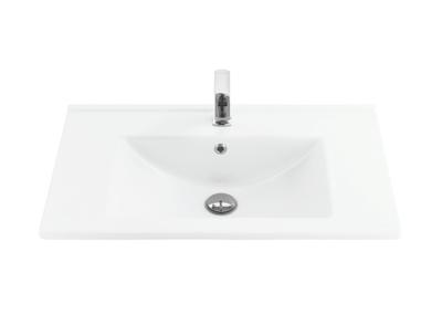 Sanicare Q7 keramische wastafel 75x45cm wit Sanicare Q7 keramische wastafel 75x45cm wit