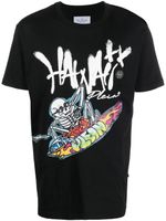 Philipp Plein t-shirt Hawaii à imprimé graphique - Noir