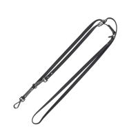Trixie citystyle hondenriem verstelbaar pvc zwart 200x1,3 cm