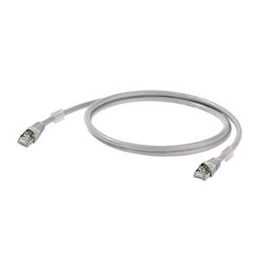 Weidmüller 1165940100 RJ45 Netwerkkabel, patchkabel CAT 6A S/FTP 10.00 m Grijs Vlambestendig 1 stuk(s)