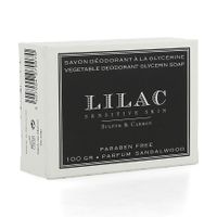 Liliac Deodorantzeep Glycerine Zwavel & Actieve Kool 100g