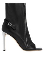 Giuseppe Zanotti bottines à bout ouvert - Noir