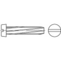 TOOLCRAFT 141706 Tapschroeven M3 8 mm Sleuf DIN 7513 Staal Galvanisch verzinkt 1000 stuk(s) - thumbnail