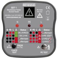 Benning SDT 1 Stopcontacttester CAT III 300 V LED, LCD - thumbnail