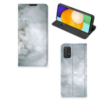 Bookcase Samsung Galaxy A03s Painting Grey - thumbnail