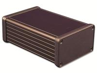 Hammond Electronics 1455K1202BK profielbehuizing aluminium zwart 120 x 78 x 43 1 stuk