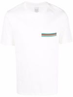 Paul Smith t-shirt à poche poitrine - Blanc