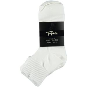 Topeco 4 stuks Mid Cut Sport Socks