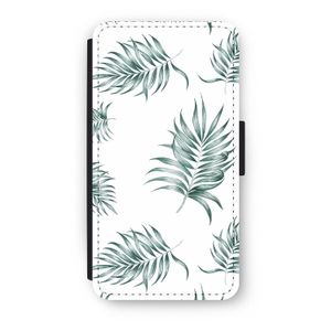 Simple leaves: iPhone XS Flip Hoesje