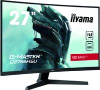 Iiyama G-MASTER Red Eagle G2766HSU-B1 Gaming monitor Energielabel E (A - G) 68.6 cm (27 inch) 1920 x 1080 Pixel 16:9 1 ms HDMI, DisplayPort, USB 2.0, - thumbnail