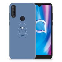 Alcatel 1S (2020) Telefoonhoesje met Naam Baby Rhino - thumbnail