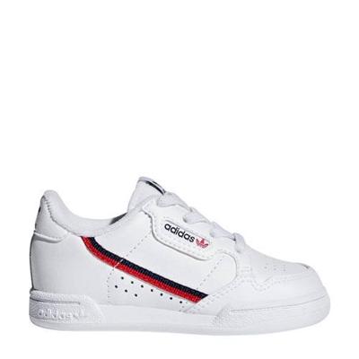 adidas Originals Continental 80 EL I sneakers wit/rood adidas Originals Continental 80 EL I sneakers wit/rood