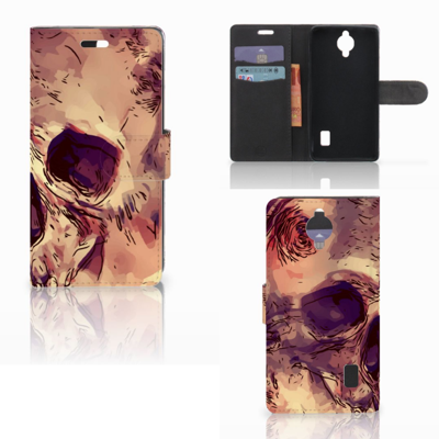 Telefoonhoesje met Naam Huawei Y635 Skullhead Telefoonhoesje met Naam Huawei Y635 Skullhead
