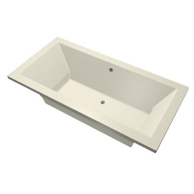 Xenz Society ligbad 180x90x50cm met poten zonder afvoer Acryl Pergamon Hoogglans 6884-02