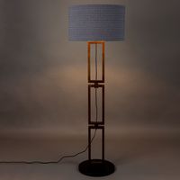 Dutchbone Vloerlamp Nashville 154cm hoog - Blauw