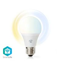 Nedis SmartLife LED Bulb | Wi-Fi | E27 | 806 lm | 9 W | 1 stuks - WIFILRW10E27 WIFILRW10E27 - thumbnail