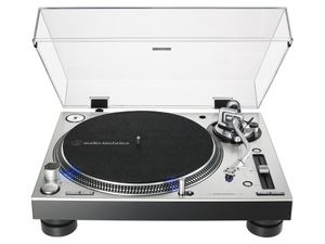 Audio-Technica AT-LP140XP Draaitafel (dj) met directe aandrijving Zilver