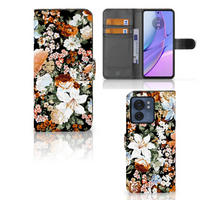 Hoesje voor Motorola Edge 40 Dark Flowers - thumbnail