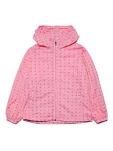 Marni Kids veste à logo imprimé - Rose