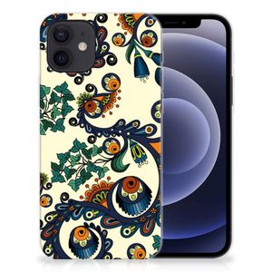 Siliconen Hoesje iPhone 12 | 12 Pro (6.1") Barok Flower