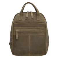Hide & Stitches Rugzak / Shopper Idaho Olijf Groen
