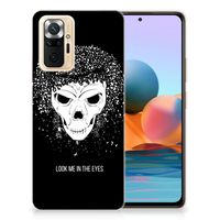 Silicone Back Case Xiaomi Redmi Note 10 Pro Skull Hair