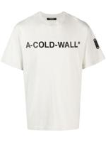 A-COLD-WALL* Katoenen T-shirt met logoprint - Beige