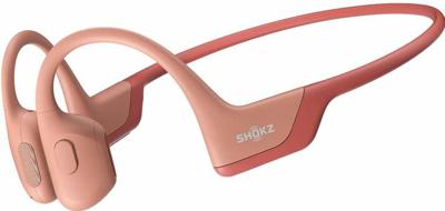 Shokz OpenRun Pro Headset Draadloos Neckband Oproepen/muziek Bluetooth Roze