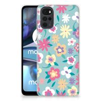 Motorola Moto G22 TPU Case Flower Power