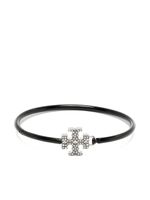 Tory Burch bracelet Eleanor Double T - Noir