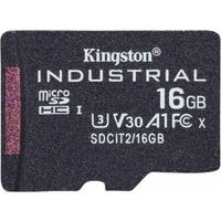 Kingston Technology Industrial flashgeheugen 16 GB MicroSDHC UHS-I Klasse 10