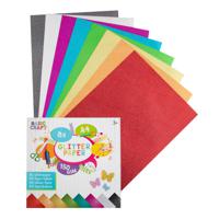 Creative Craft Group Glitterpapier A4 8 Vellen, 150 gsm - thumbnail