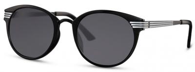 CWI zonnebril ovaal dames cat. 3 zwart/zilver